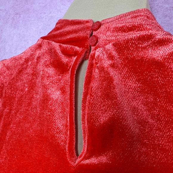 279. Juicy Couture cold-shoulder velvet mini dress S - Picture 8 of 10